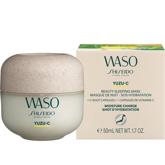 New SHISEIDO Waso Yuzu-C Moisture sleeping mask - Picture 1 of 5